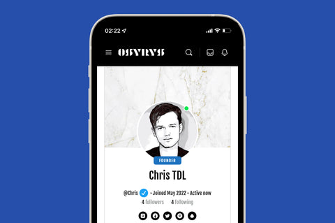 Opening in beta test of Chris TDL's new social network.
