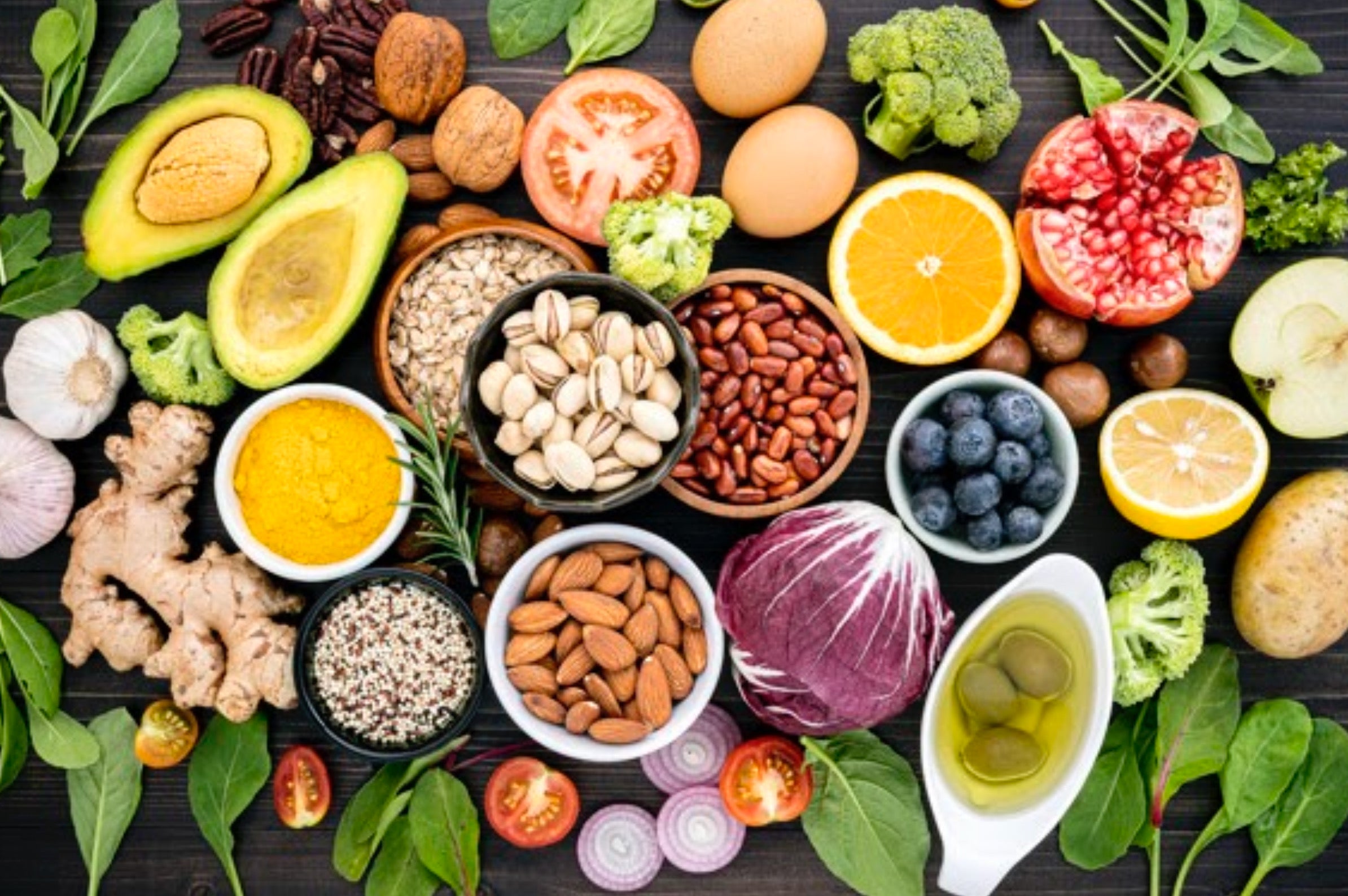 These foods that help your hair grow much faster